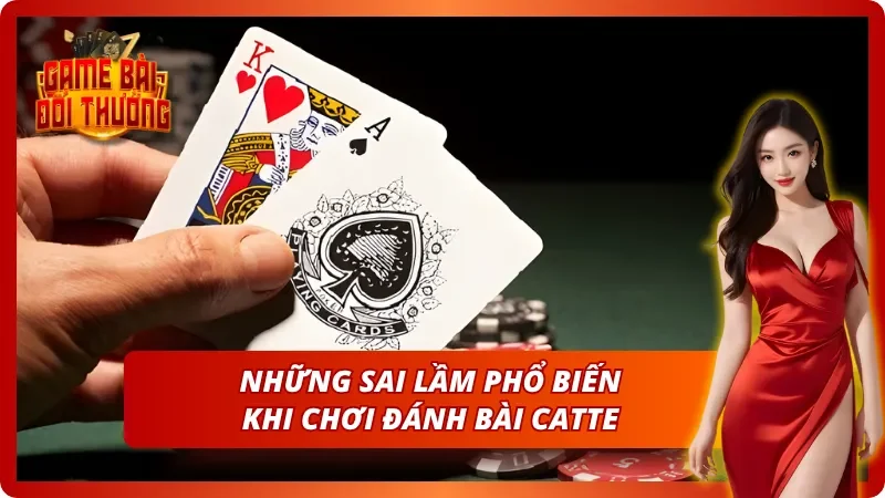 Bài Catte: Luật Chơi Và Bí Quyết Đánh Bài Hiệu Quả Nhất 5 Một số sai lầm cần phải tránh khi đánh bài trực tuyến tại nhà cái
